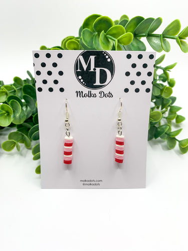 Multi Beaded Hook Earrings (#034)